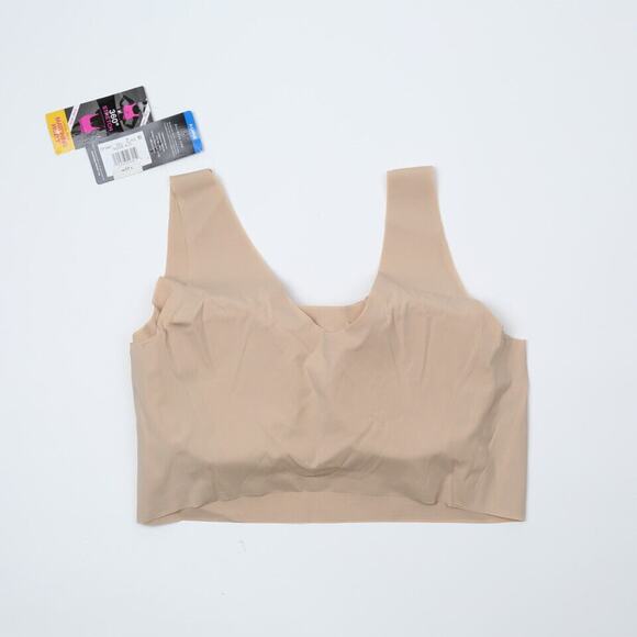 Bali Comfort Revolution EasyLite Seamless Wirefree Bra Beige Size XL (Pre-owned) - Picture 2 of 2
